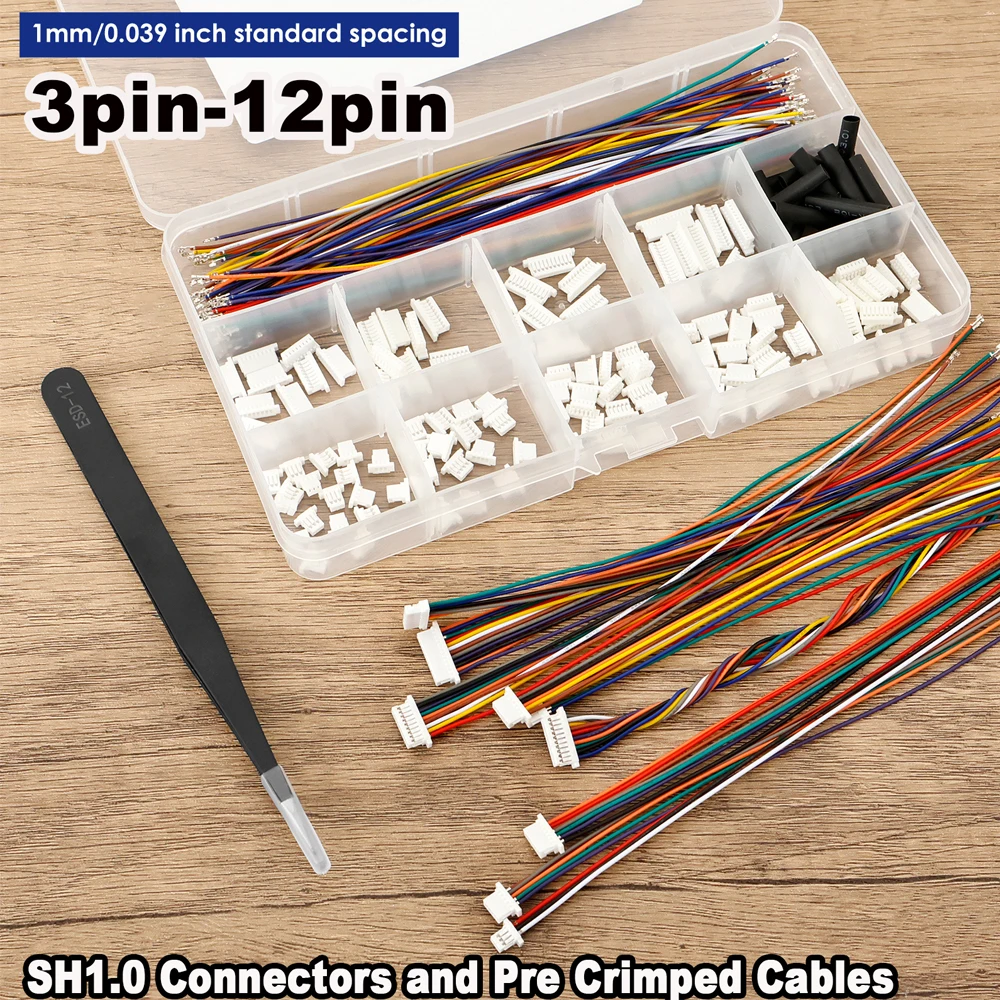 SH1.0mm Connector Kit with 150 – Drone Kit Plug And Play recenzja i cena