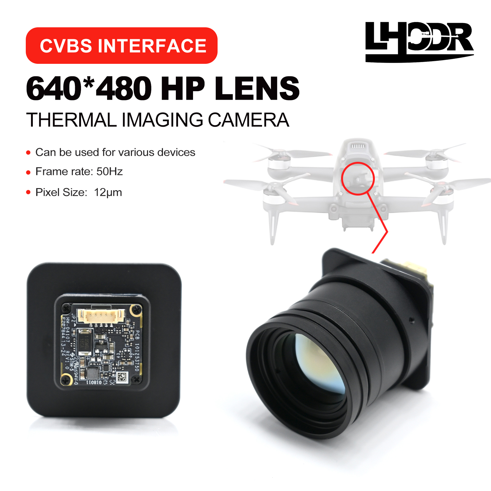 30mm 640x480 pix Drone thermal – Drone Kit With Camera recenzja i cena