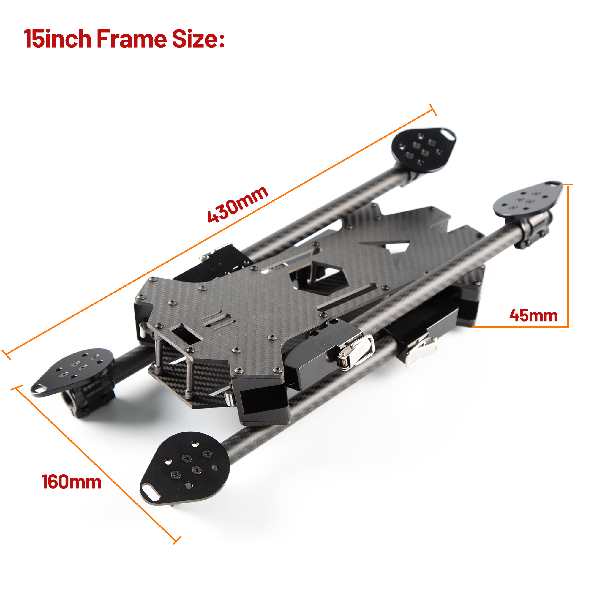 15inch /17inch FPV Carbon Fibe – Drone Kit Long Range recenzja i cena