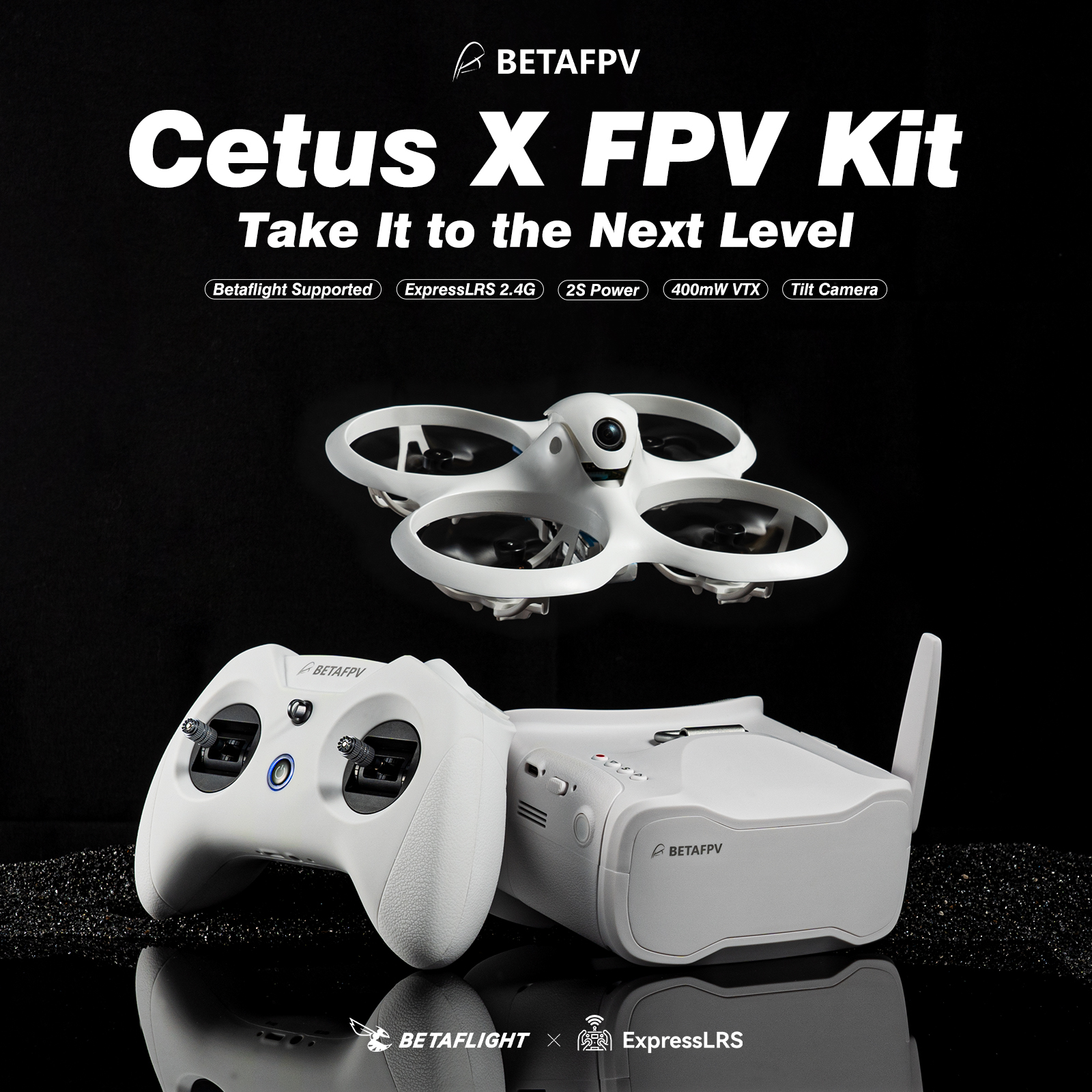 BETAFPV Cetus X FPV Kit Racing – Drone Kit Build Yourself recenzja i cena