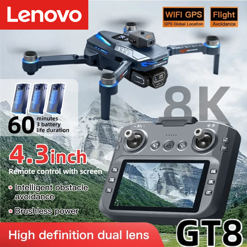 Lenovo GT8 Drone 8K Profession – Drone Kit Long Range recenzja i cena