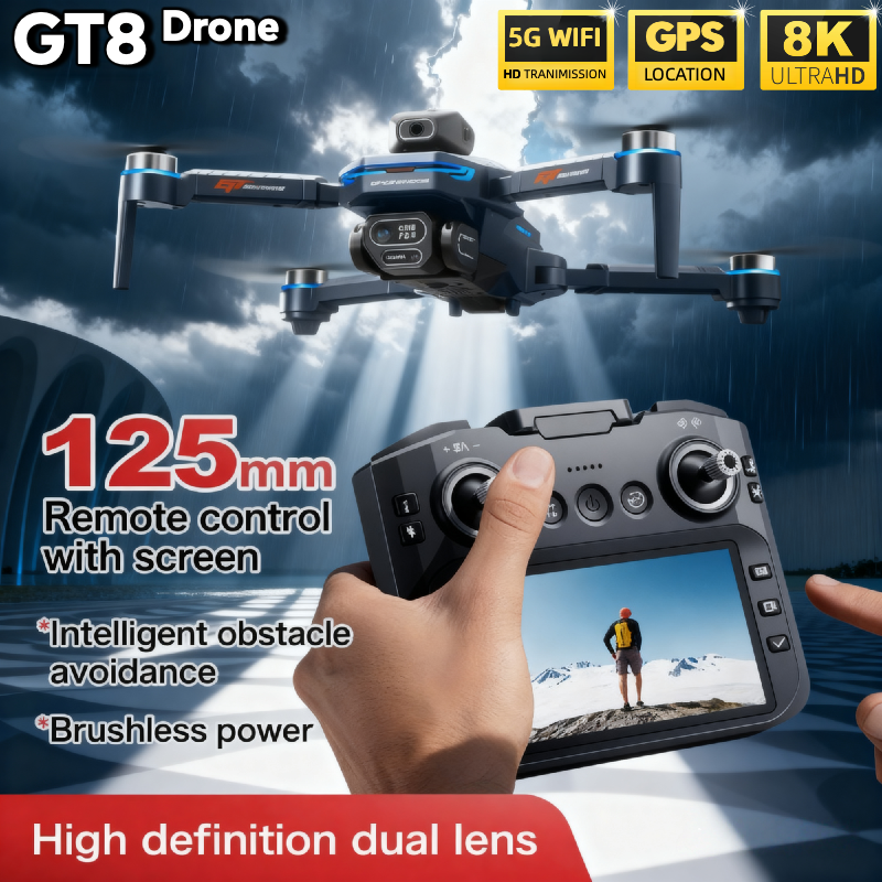 For Genuine GT8 Drone 4K Profe – Drone Kit Long Range recenzja i cena
