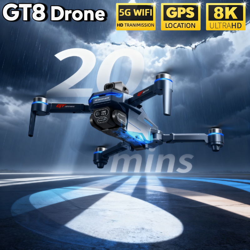 For Genuine GT8 Drone 4K Profe – Drone Kit Long Range recenzja i cena