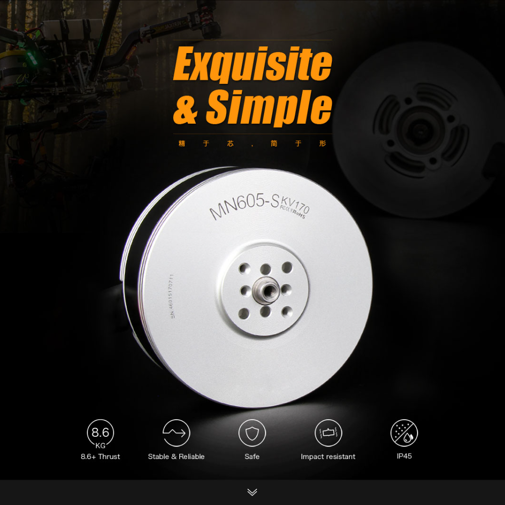 T-MOTOR 2PCS/SET Brushless Mot – Drone Kit Waterproof recenzja i cena