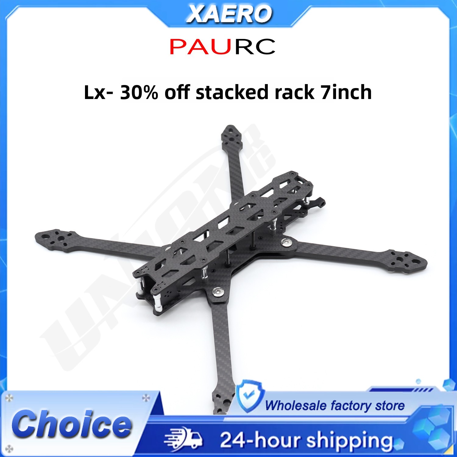 PAURC LX-7 Foldable 7 Inch FPV – Drone Kit Octocopter recenzja i cena