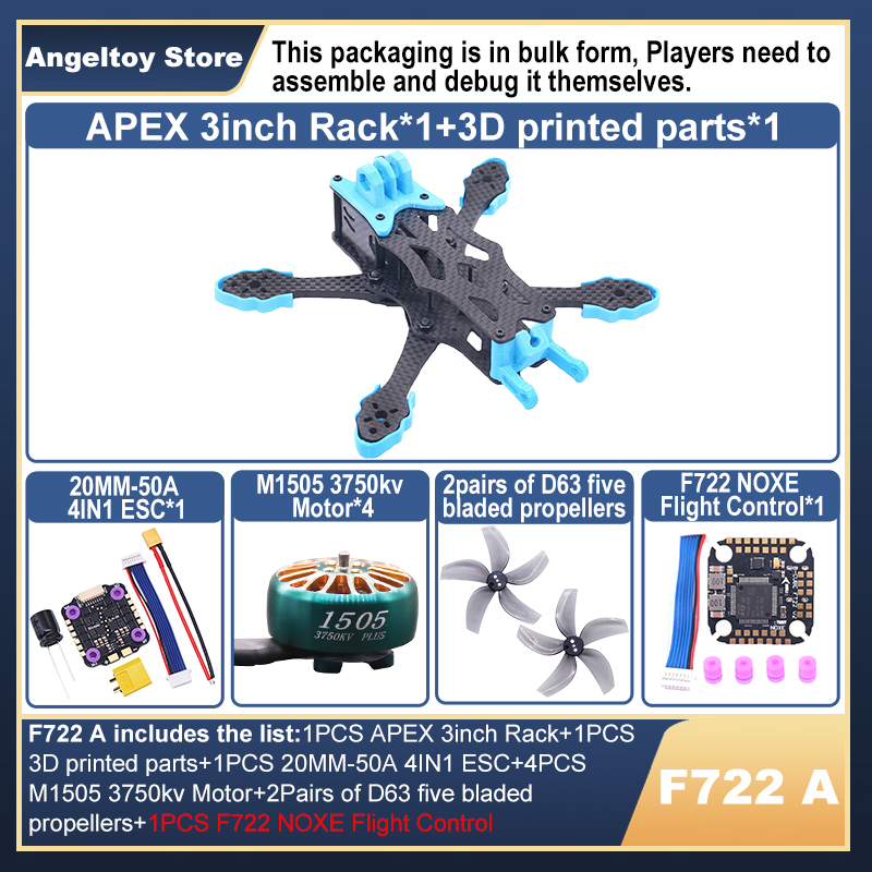 B-CUBE APEX 3inch FPV Drone Fr – Drone Kit Octocopter recenzja i cena