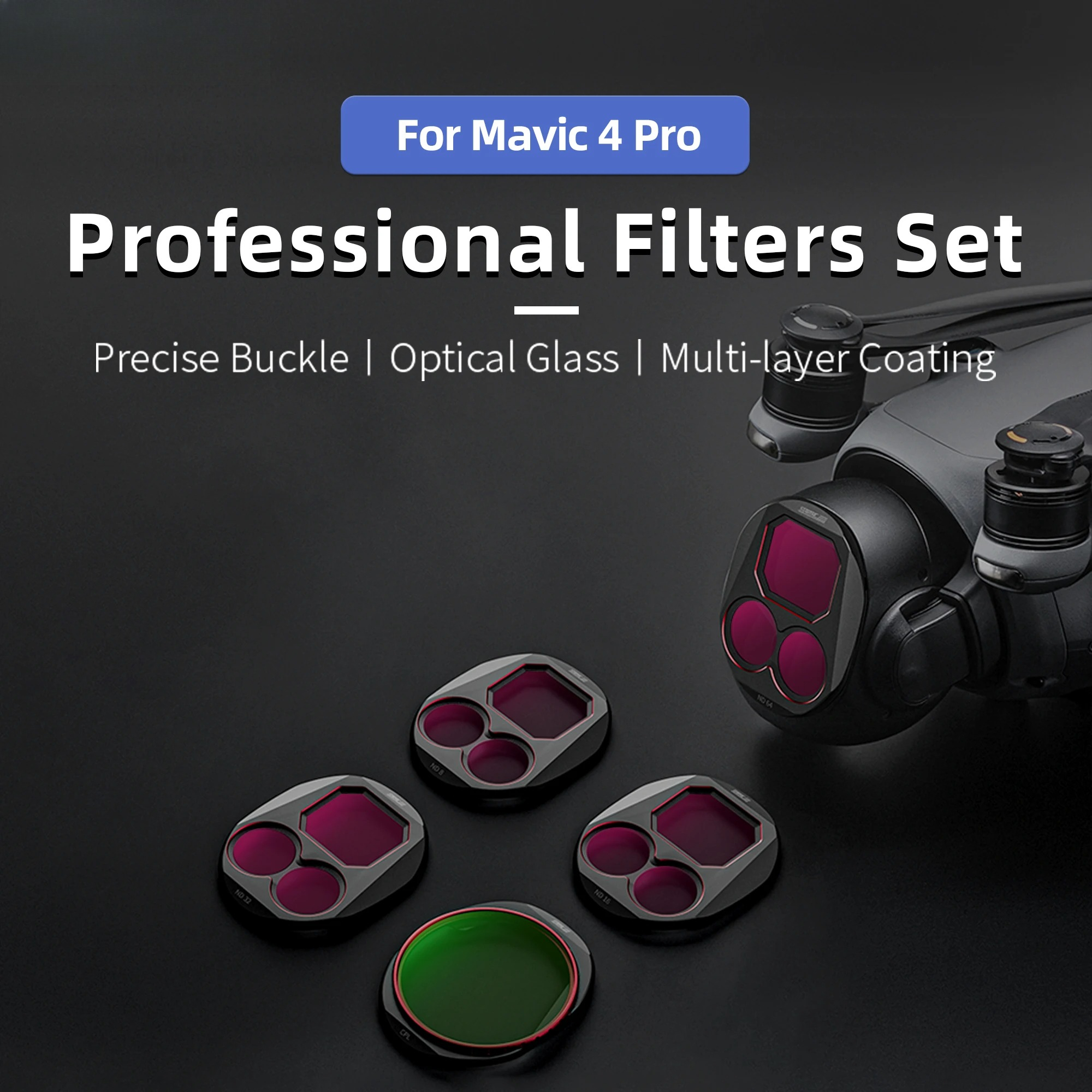 4Pcs Drone Camera ND Filters S – Drone Kit Waterproof recenzja i cena