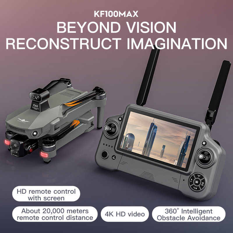 SJRC KF100 MAX 8K UHD Photo HD – Drone Kit Professional recenzja i cena