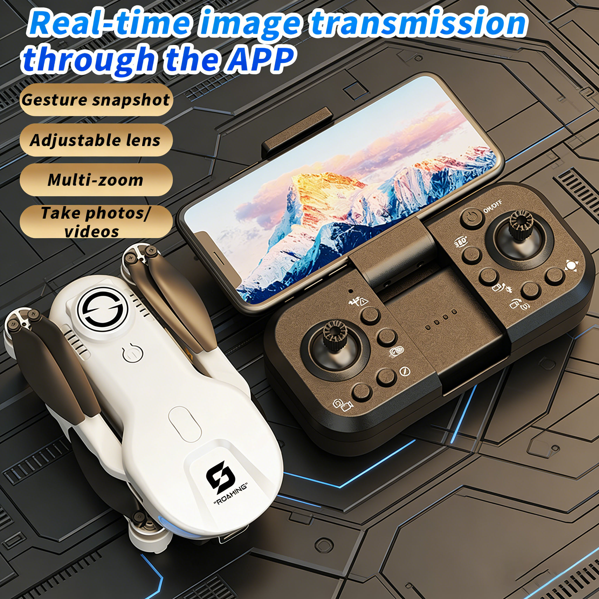 HD 8K Professional GPS Drone w – Drone Kit Hexacopter recenzja i cena