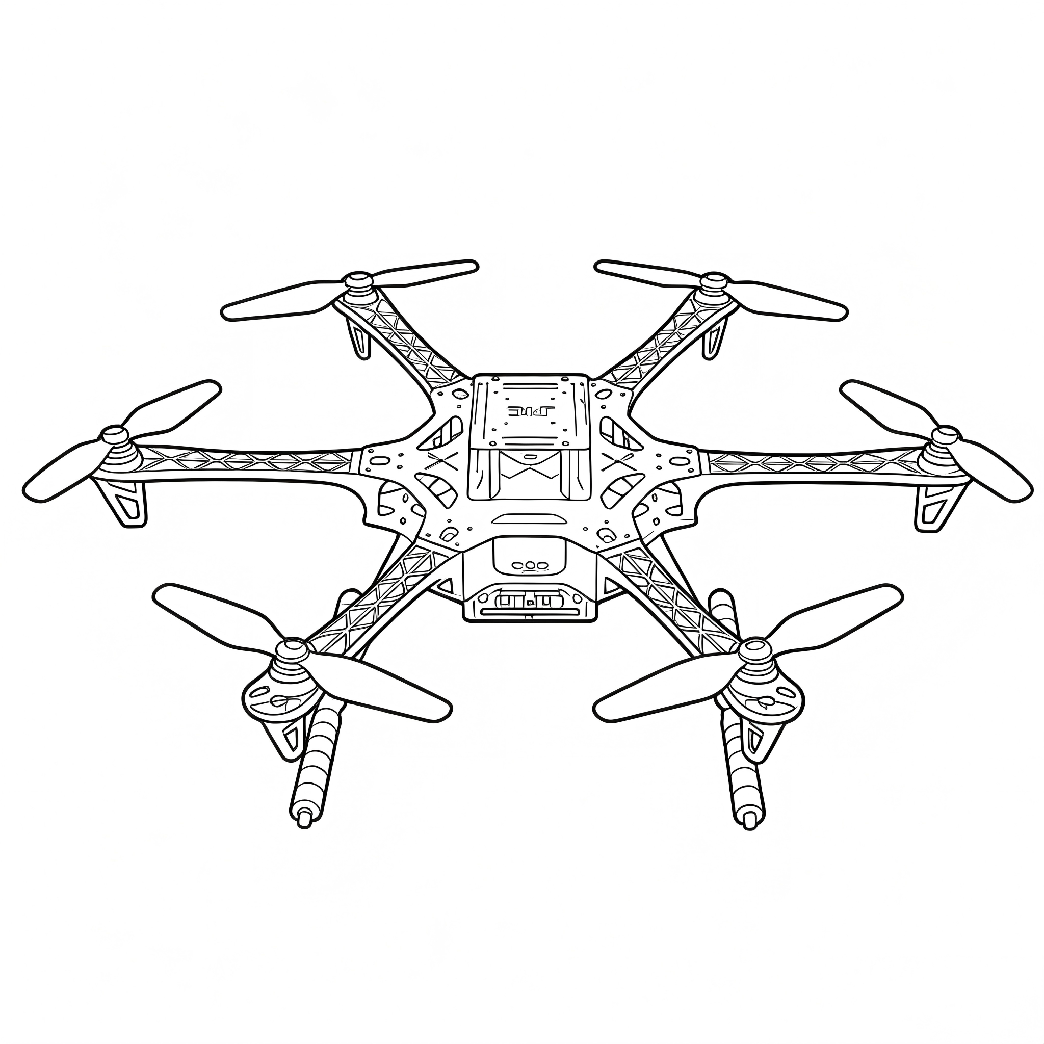 S550 RC Hexacopter Drone Frame – Drone Kit Hexacopter recenzja i cena