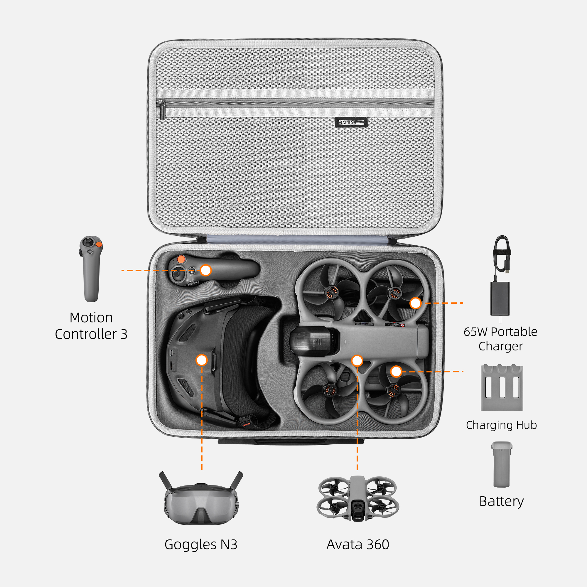 Portable Storage Bag For DJI A – Drone Kit Waterproof recenzja i cena