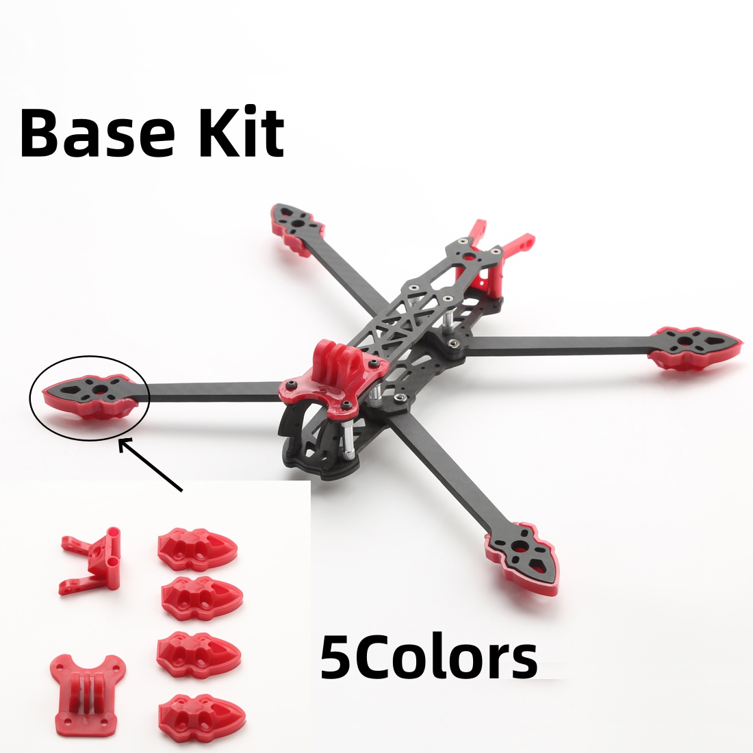 Camera Mounting/Antenna/Motor  – Drone Kit Build Yourself recenzja i cena