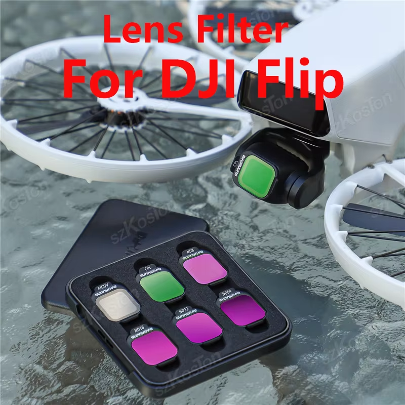 For DJI Flip Lens Filter Kit C – Drone Kit Build Yourself recenzja i cena