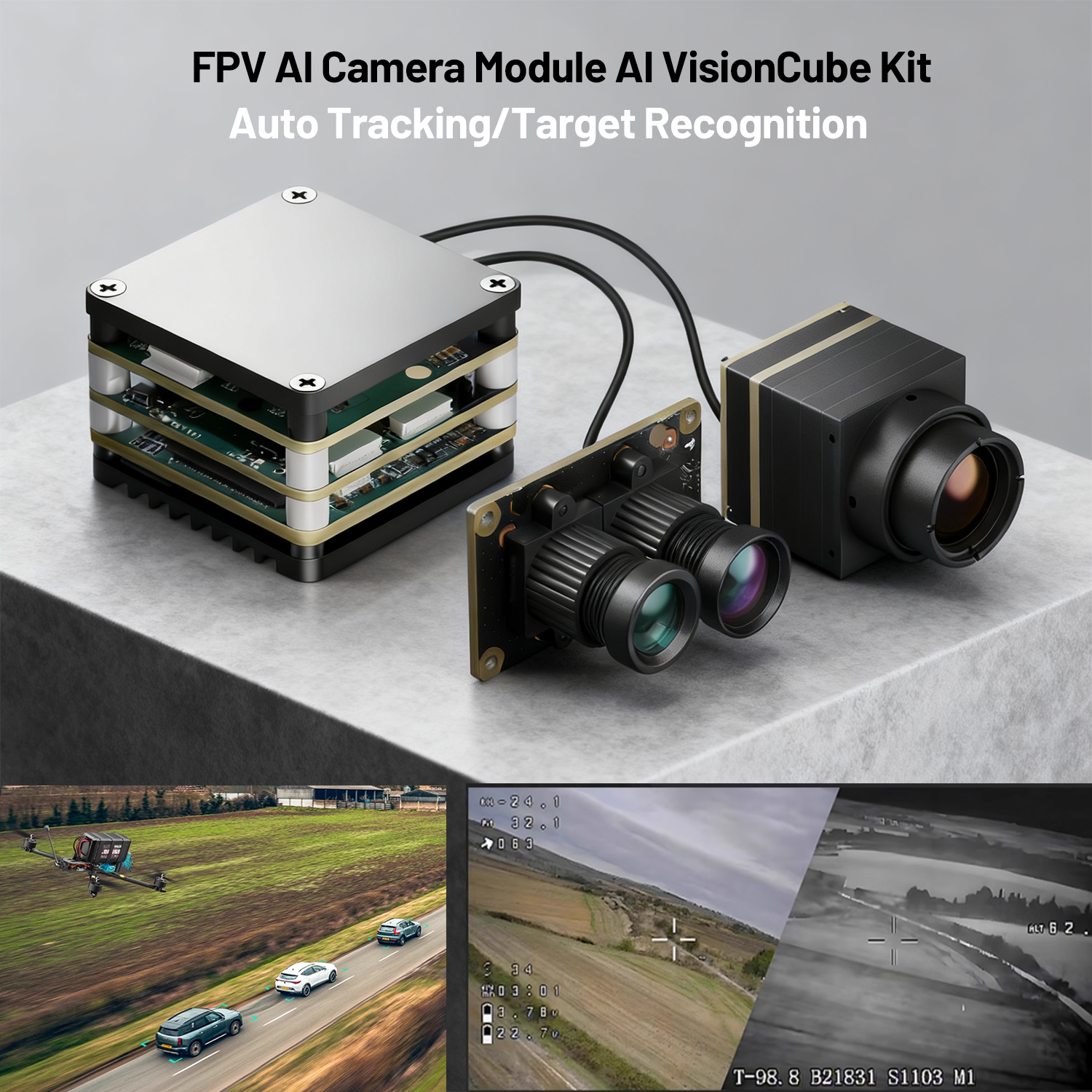 FPV AI Camera Module AI Vision – Drone Kit With Camera recenzja i cena