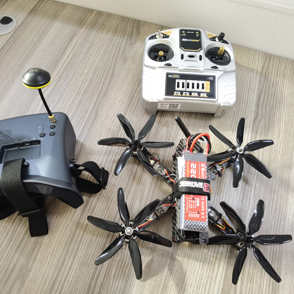 10pcs 504060 5x4x6 6-Blade Sin – Drone Kit Build Yourself recenzja i cena