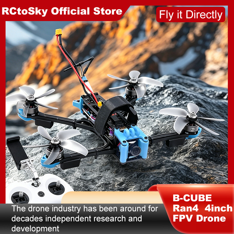 B-CUBE Ran4 4inch FPV Drone Fr – Drone Kit Octocopter recenzja i cena