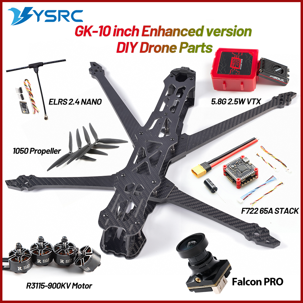 GK-V3 10 inch 435mm Wheelbase  – Drone Kit Fpv recenzja i cena