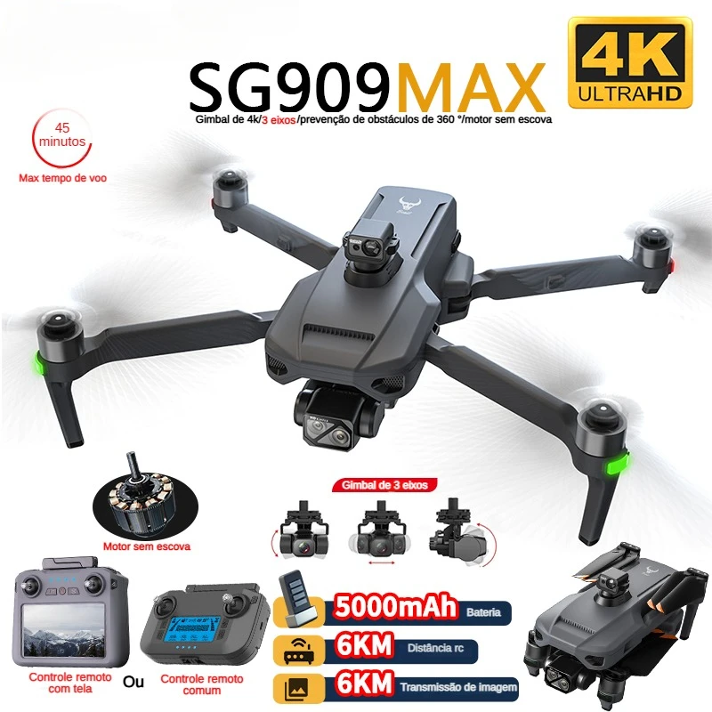 ZLL SG909 SG909MAX Professiona – Drone Kit Professional recenzja i cena